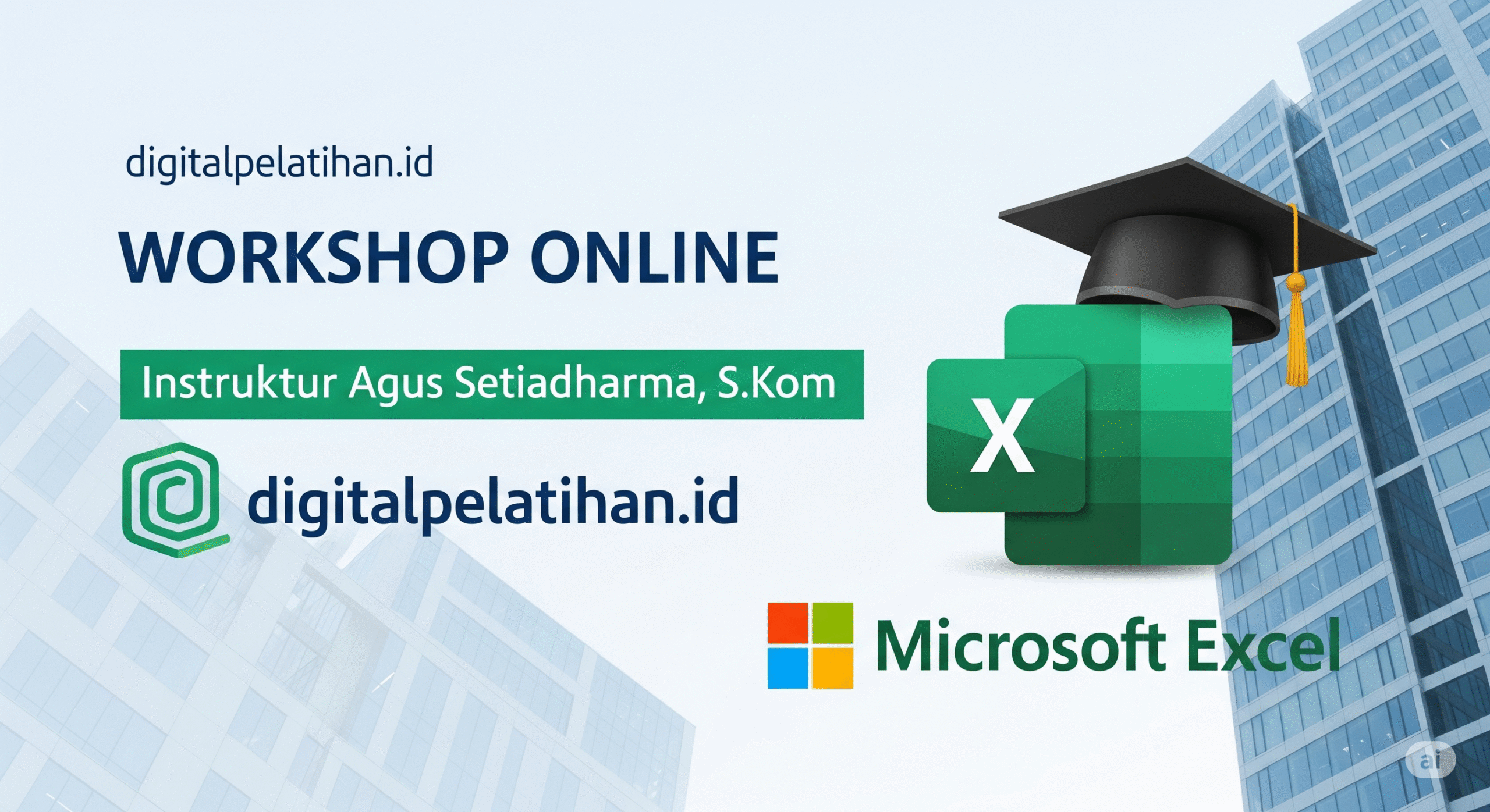 WORKSHOP MS EXCEL - digitalpelatihan.id