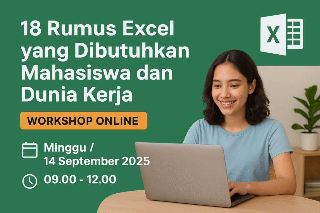 18 RUMUS EXCEL YANG DIBUTUHKAN MAHASISWA DAN DUNIA KERJA